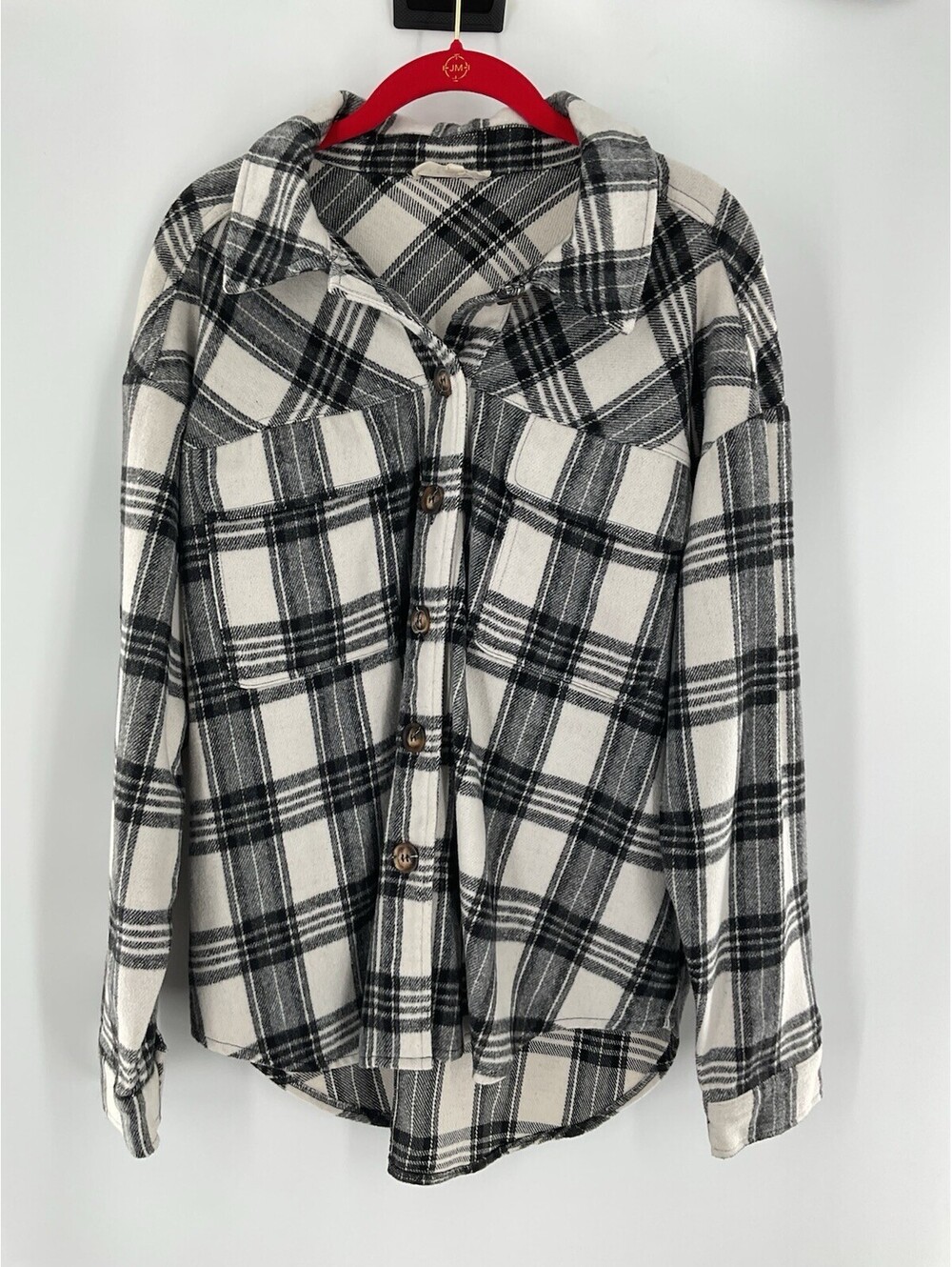 L.A. Hearts M/L Flannel Button Up Shirt 128